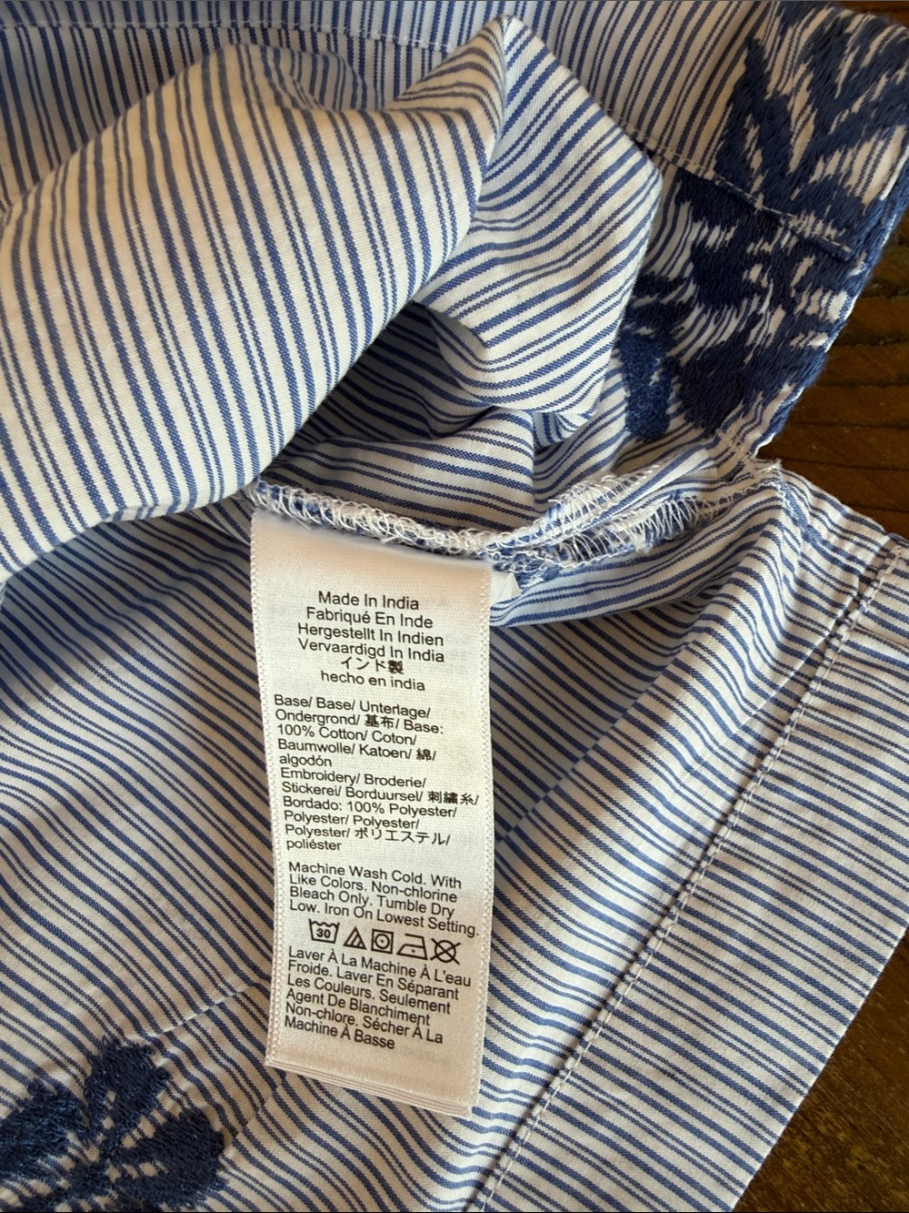 Women’s J.Crew Floral Cotton Shirt Top Blouse Embroidered New NWT - Picture 11 of 11